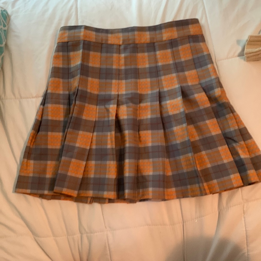 Pleated tennis skirt